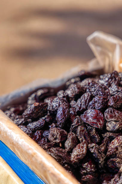 fresh fruits at a street market