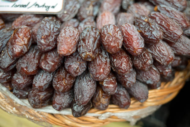 Fresh exotic fruits in Farmers Market. Funchal, Madeira, Portugal